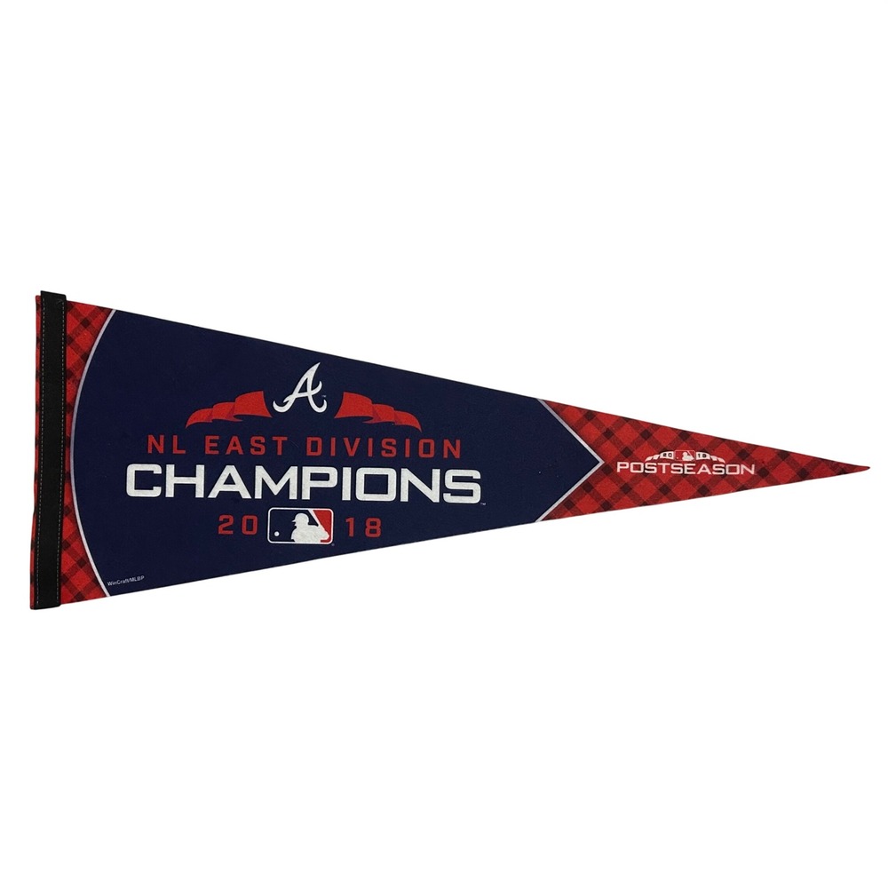 Atlanta Braves 2018 NL East Division Champions MLB Pennant WinCraft Postseason